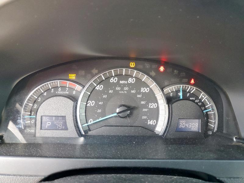 4T1BF1FK0CU508709 - 2012 TOYOTA CAMRY BASE RED photo 9