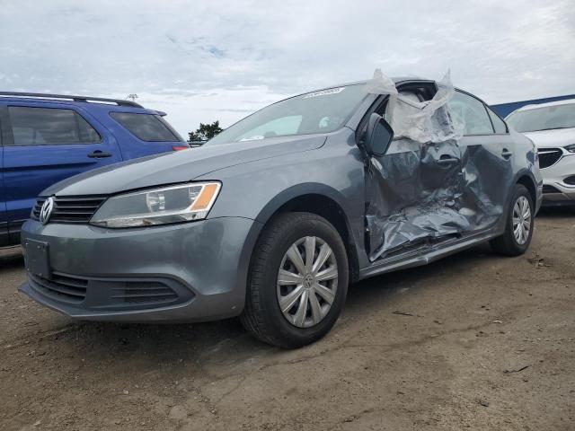 3VW1K7AJ1DM256100 - 2013 VOLKSWAGEN JETTA BASE 灰色 照片 1