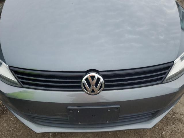 3VW1K7AJ1DM256100 - 2013 VOLKSWAGEN JETTA BASE 灰色 照片 11