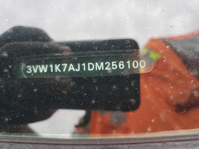 3VW1K7AJ1DM256100 - 2013 VOLKSWAGEN JETTA BASE 灰色 照片 12