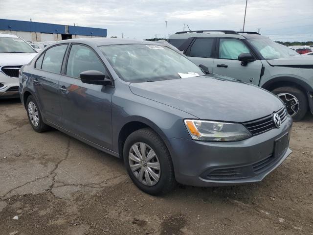 3VW1K7AJ1DM256100 - 2013 VOLKSWAGEN JETTA BASE 灰色 照片 4