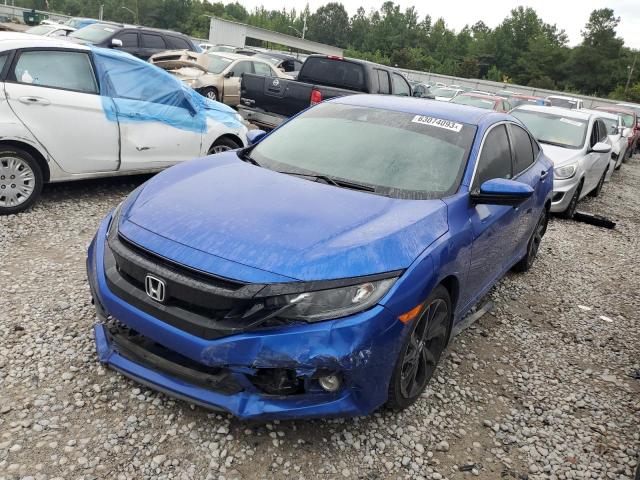 19XFC2F88KE026740 - 2019 HONDA CIVIC SPORT ლურჯი ფოტო 1