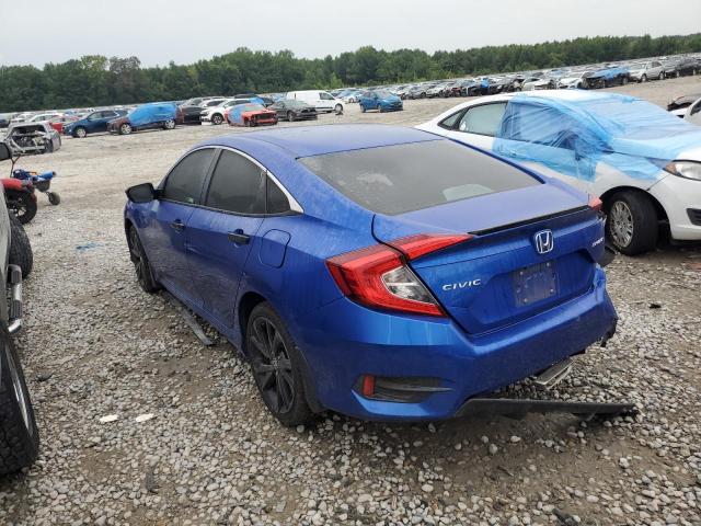 19XFC2F88KE026740 - 2019 HONDA CIVIC SPORT ლურჯი ფოტო 2
