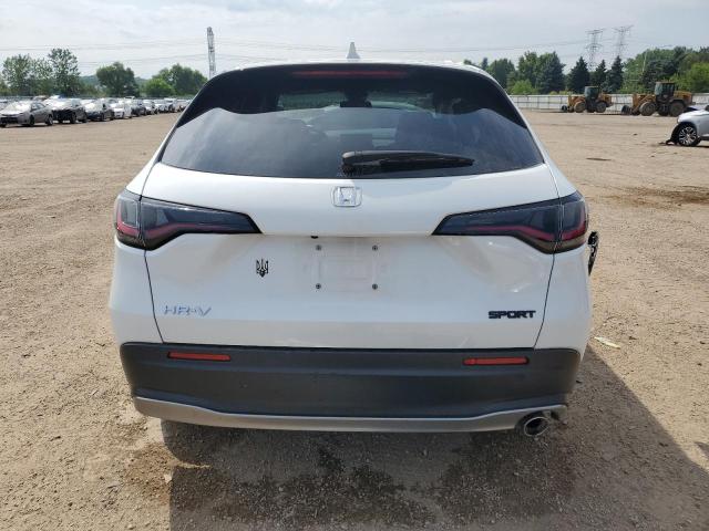 3CZRZ2H53RM719899 - 2024 HONDA HR-V SPORT WHITE photo 6