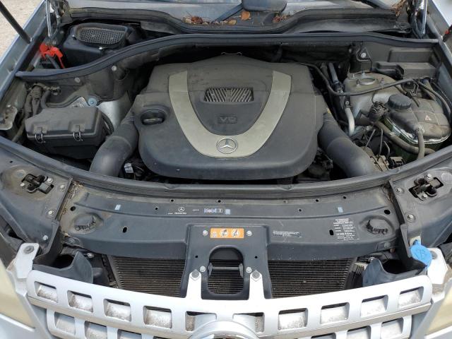 4JGBB8GBXAA559183 - 2010 MERCEDES-BENZ ML 350 4MATIC SILVER photo 12
