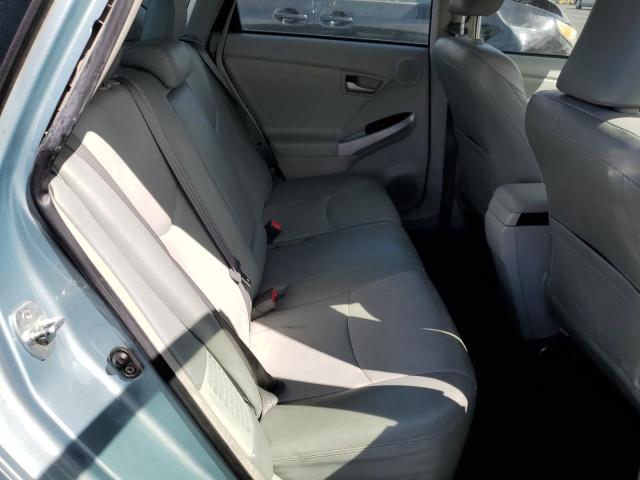 JTDKN3DU3D1644262 - 2013 TOYOTA PRIUS GREEN photo 10