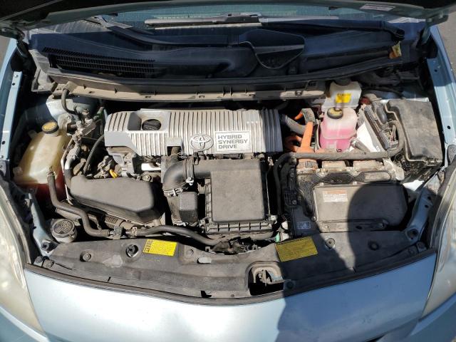 JTDKN3DU3D1644262 - 2013 TOYOTA PRIUS GREEN photo 11