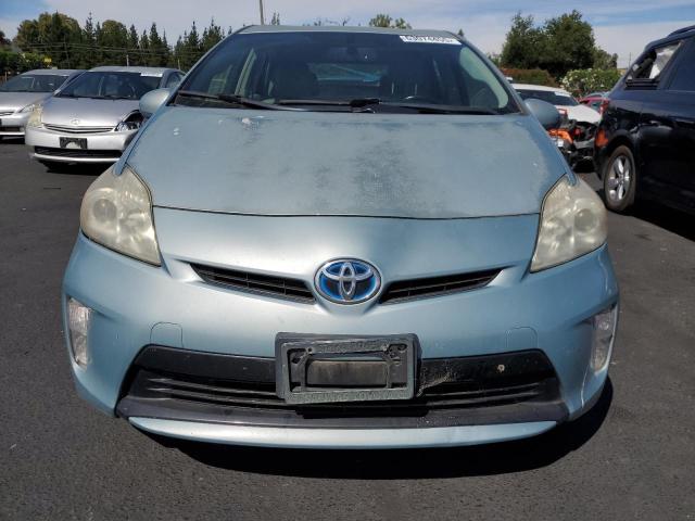 JTDKN3DU3D1644262 - 2013 TOYOTA PRIUS GREEN photo 5