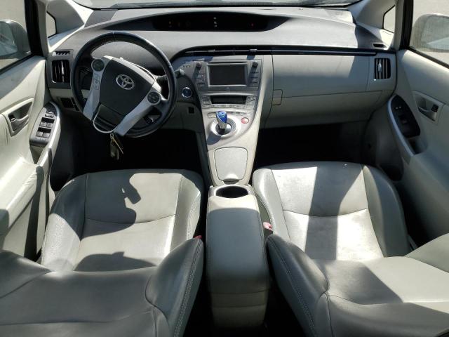 JTDKN3DU3D1644262 - 2013 TOYOTA PRIUS GREEN photo 8