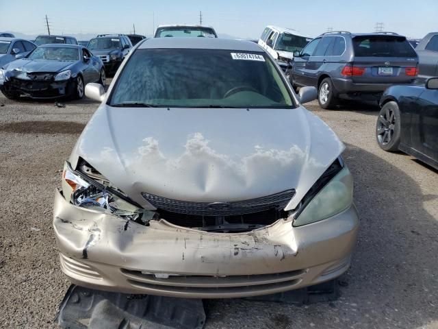 4T1BE32K53U254158 - 2003 TOYOTA CAMRY LE GOLD photo 5