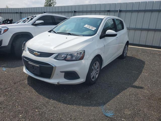 1G1JG6SH0H4138558 - 2017 CHEVROLET SONIC WHITE photo 1