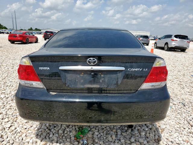 4T1BE32K75U059651 - 2005 TOYOTA CAMRY LE BLACK photo 6