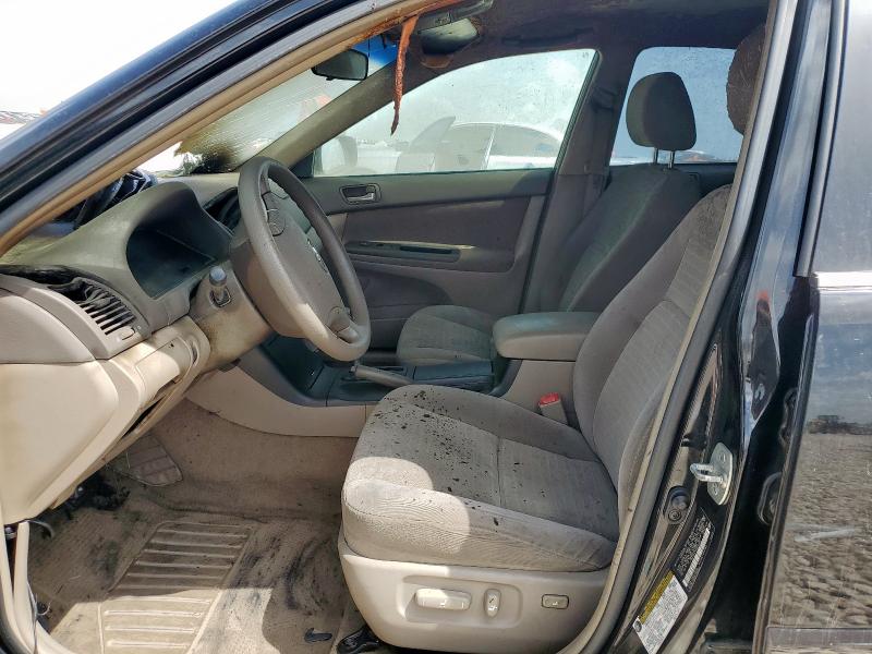 4T1BE32K75U059651 - 2005 TOYOTA CAMRY LE BLACK photo 7