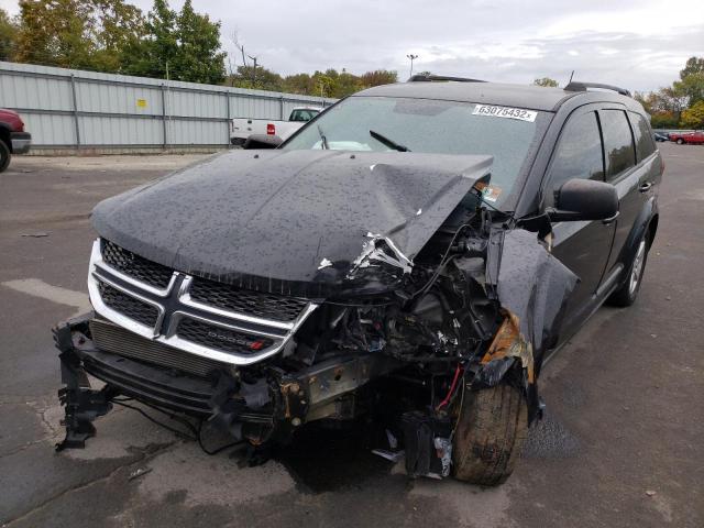 3C4PDCAB8DT623539 - 2013 DODGE JOURNEY SX SE BLACK photo 2