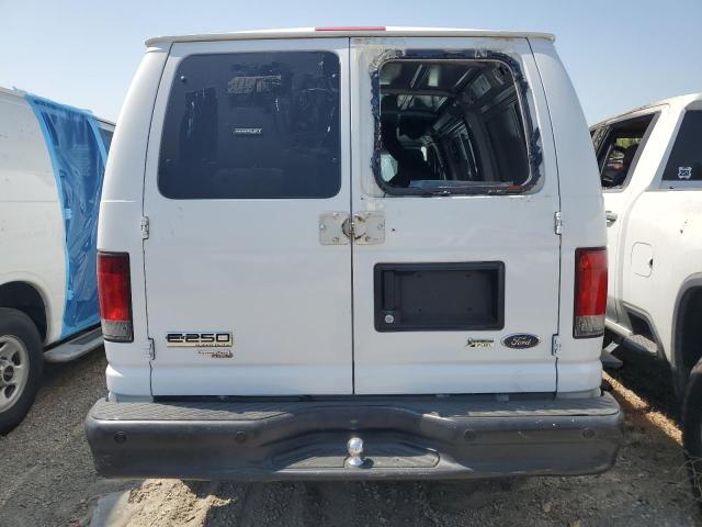 1FTNE2EW0EDA65558 - 2014 FORD ECONOLINE E250 VAN WHITE photo 6