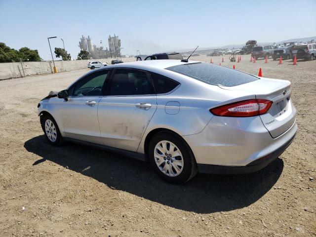 3FA6P0G75DR205236 - 2013 FORD FUSION S SILVER photo 2