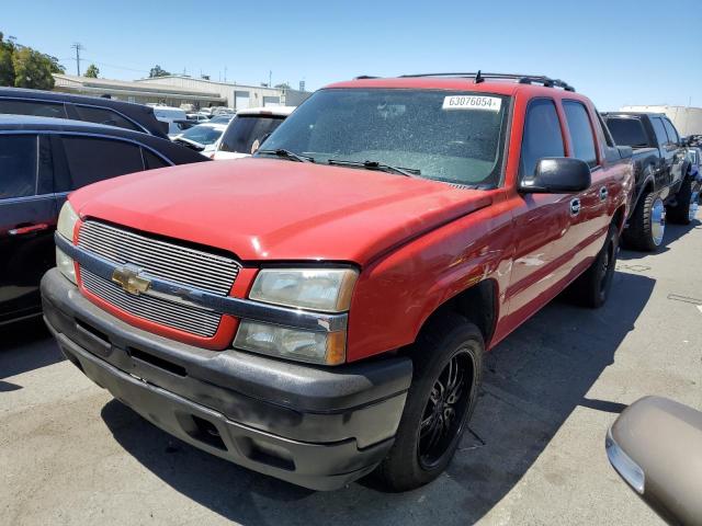 3GNEC12ZX6G126912 - 2006 CHEVROLET AVALANCHE C1500 RED photo 1