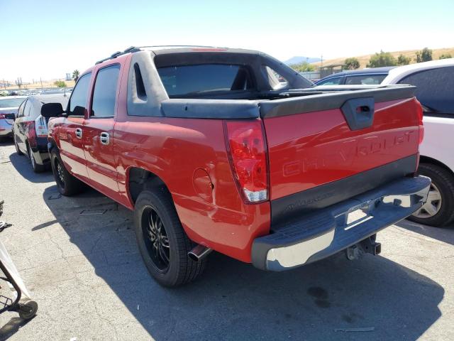 3GNEC12ZX6G126912 - 2006 CHEVROLET AVALANCHE C1500 RED photo 2