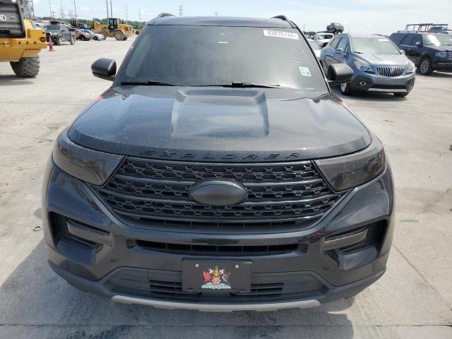 1FMSK7DH6LGD19079 - 2020 FORD EXPLORER XLT BLACK photo 5