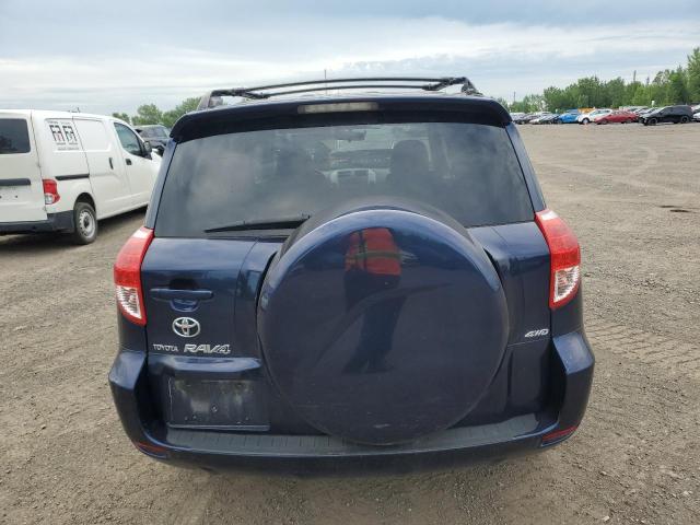 JTMBD31V166000717 - 2006 TOYOTA RAV4 LIMITED BLUE photo 6