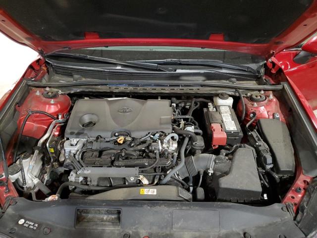 4T1G11AK9RU210082 - 2024 TOYOTA CAMRY SE NIGHT SHADE RED photo 11