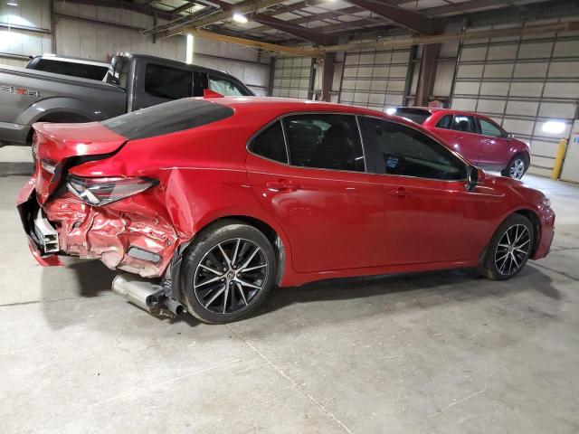 4T1G11AK9RU210082 - 2024 TOYOTA CAMRY SE NIGHT SHADE RED photo 3