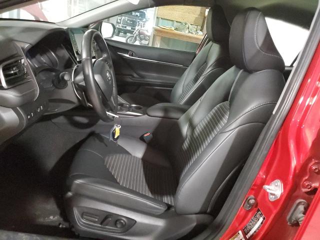 4T1G11AK9RU210082 - 2024 TOYOTA CAMRY SE NIGHT SHADE RED photo 7