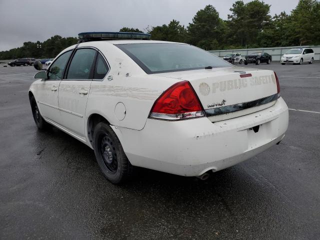 2G1WS551069400148 - 2006 CHEVROLET IMPALA POLICE WHITE photo 3