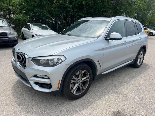 5UXTR7C59KLF27184 - 2019 BMW X3 SDRIVE30I SILVER photo 2