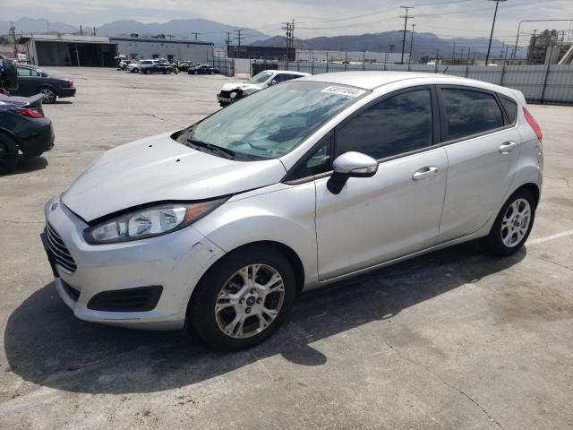 3FADP4EJXEM180233 - 2014 FORD FIESTA SE SILVER photo 1