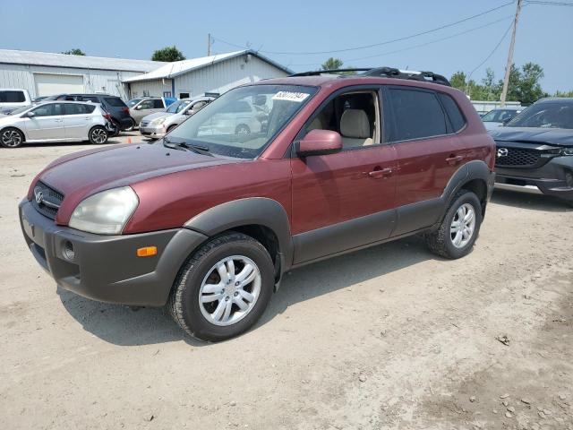 KM8JN72D36U256483 - 2006 HYUNDAI TUCSON GLS RED photo 1