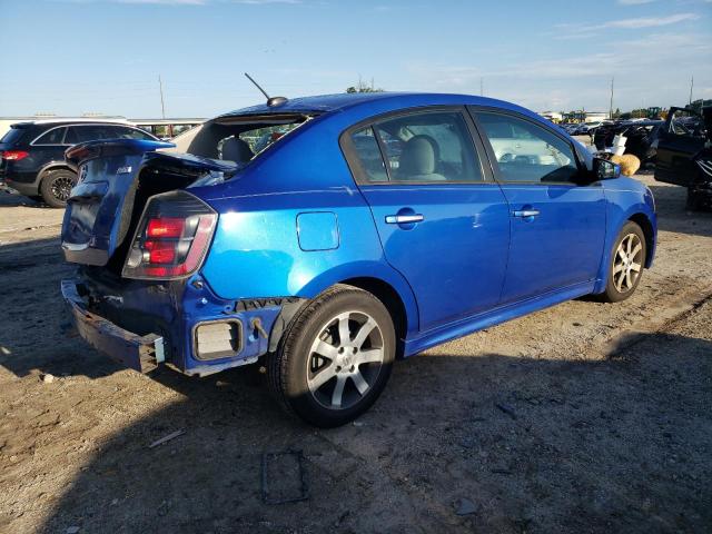 3N1AB6AP2CL673847 - 2012 NISSAN SENTRA 2.0 BLUE photo 3