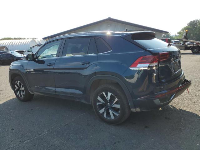 1V24C2CAXLC207246 - 2020 VOLKSWAGEN ATLAS CROS SE Синий фото 2