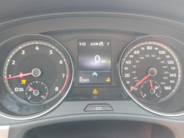 1V24C2CAXLC207246 - 2020 VOLKSWAGEN ATLAS CROS SE Синий фото 9