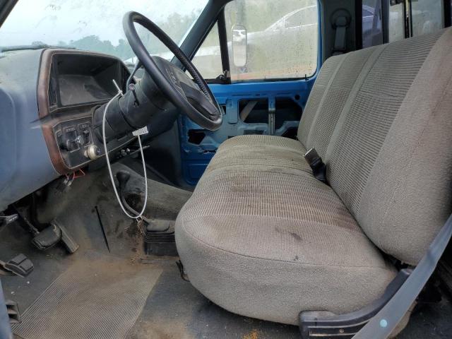 1FTEF26N3LNA37439 - 1990 FORD F250 BLUE photo 7