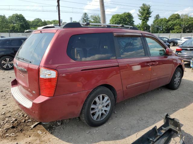 KNDMB233976150063 - 2007 KIA SEDONA EX BURGUNDY photo 3