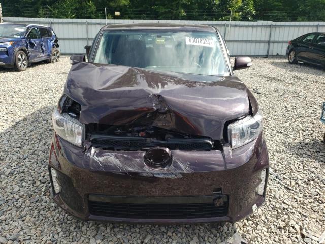 JTLZE4FE2DJ041382 - 2013 TOYOTA SCION XB BURGUNDY photo 5