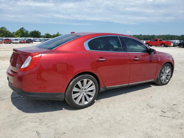 1LNHL9FT2DG614458 - 2013 LINCOLN MKS RED photo 3