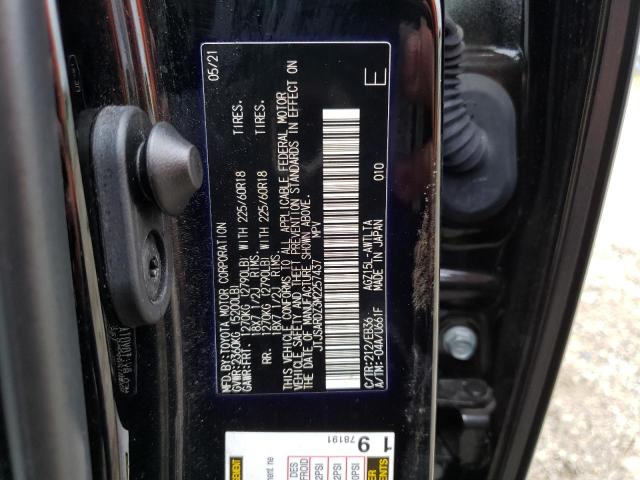 JTJSARDZ3M2257437 - 2021 LEXUS NX 300 BASE 黑色 照片 13