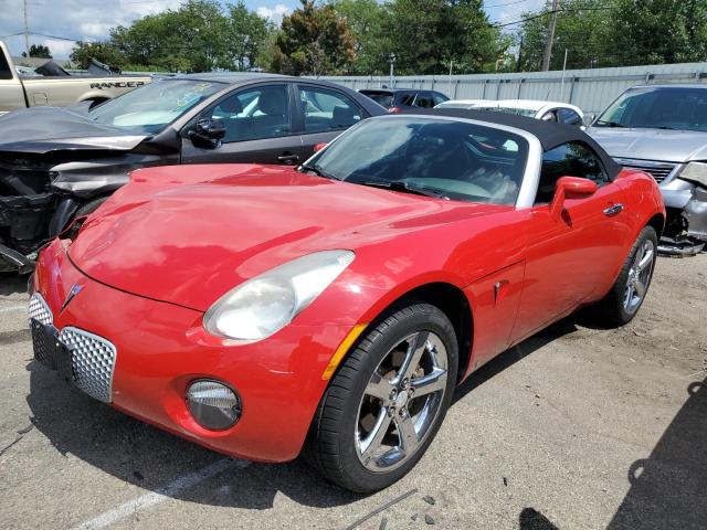 1G2MB35B37Y110161 - 2007 PONTIAC SOLSTICE RED photo 1