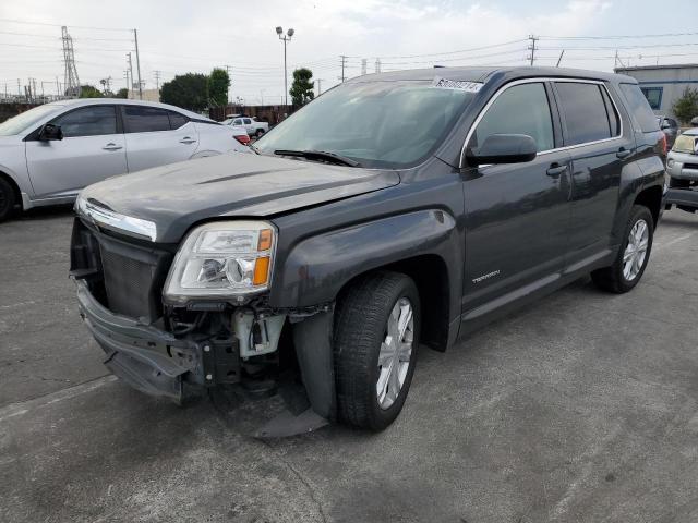 2GKALMEK3H6338786 - 2017 GMC TERRAIN SLE CHARCOAL photo 1