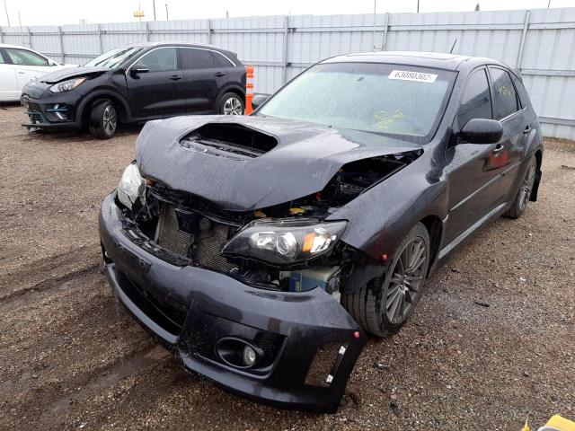 JF1GR7E61BG806911 - 2011 SUBARU IMPREZA WRX BLACK photo 2