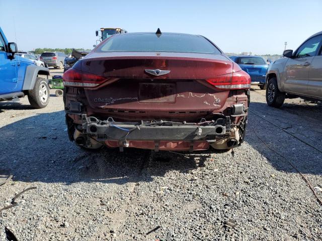 KMHGN4JE1FU090242 - 2015 HYUNDAI GENESIS 3.8L RED photo 6