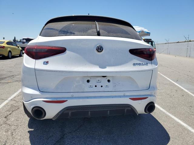 ZASPAKBN7N7D47637 - 2022 ALFA ROMEO STELVIO TI WHITE photo 6
