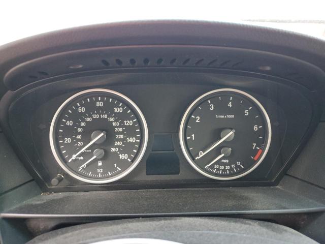 WBANU53508CT19064 - 2008 BMW 5 SERIES I SILVER photo 9