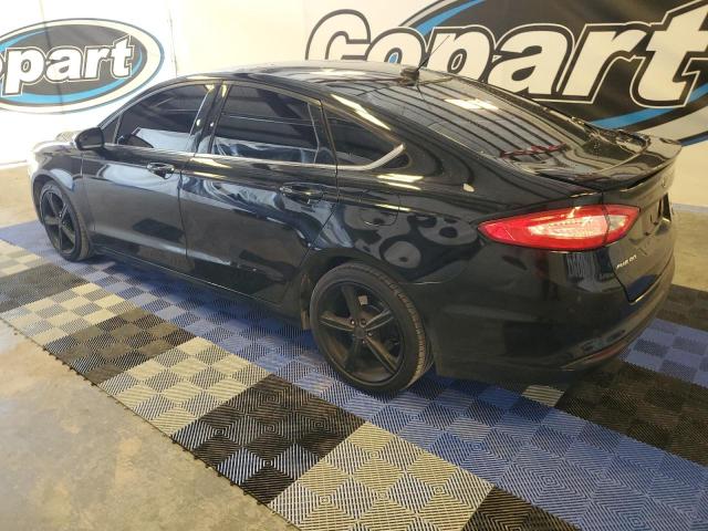 3FA6P0HD1GR402459 - 2016 FORD FUSION SE BLACK photo 2