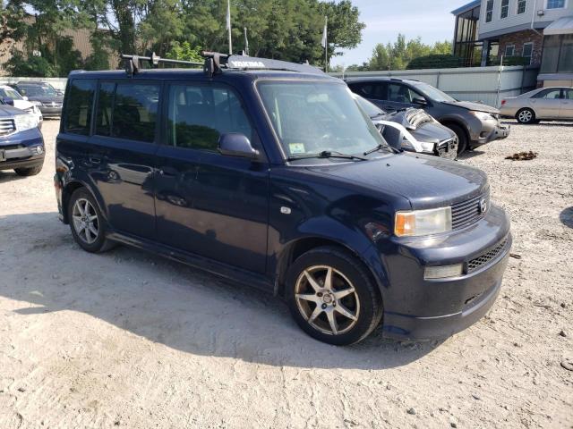 JTLKT324764044729 - 2006 TOYOTA SCION XB BLUE photo 4