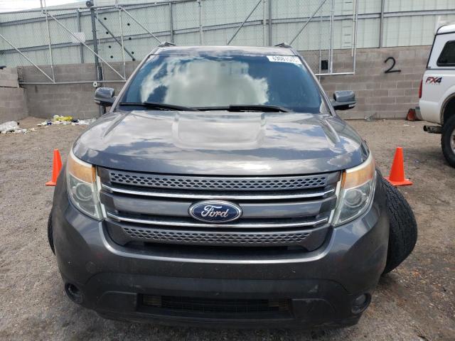 1FM5K7F8XFGB19384 - 2015 FORD EXPLORER LIMITED CHARCOAL photo 5