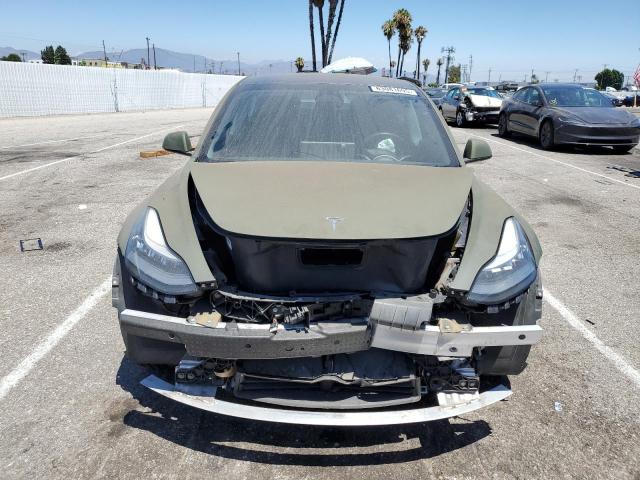 5YJ3E1EA9KF464267 - 2019 TESLA MODEL 3 GREEN photo 5