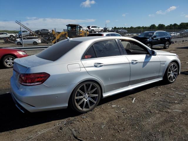 WDDHF9CB6EA944704 - 2014 MERCEDES-BENZ E 63 AMG SILVER photo 3